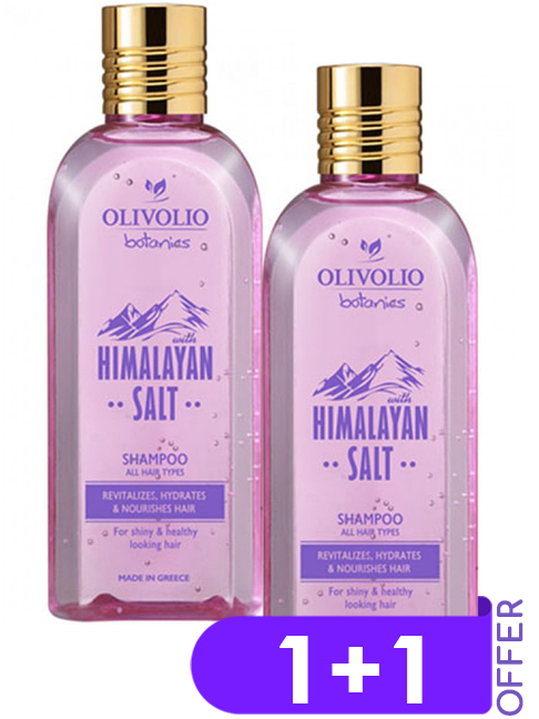 Olivolio Himalayan Salt Shampoo All Hair Types 200 ml1