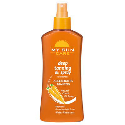 My Sun Care Deep Tanning Carrot Oil Spray  200ml1