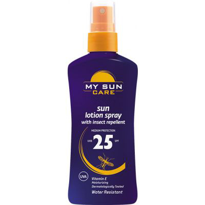 My Sun Care Lotion With Insect Repellent Spray SPF25  200ml1