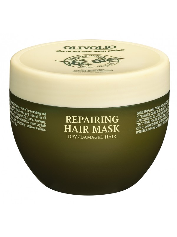 Olivolio Repairing Hair Mask for Dry Damaged Hair 250 ml1