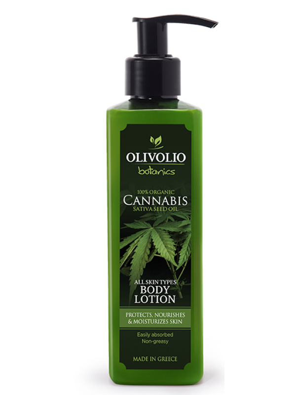 Olivolio Cannabis Oil -CBD- Body Lotion 250 ml  THC<0.2%-HHC FREE1