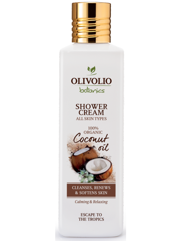 Olivolio Coconut Oil Shower Cream All Skin Types 250 ml1