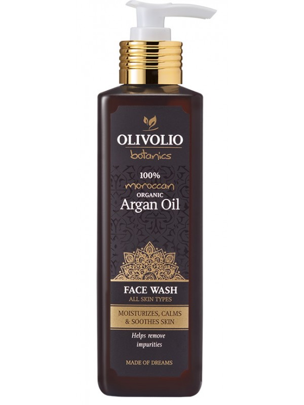 Olivolio Argan Oil Face Wash 250 ml1