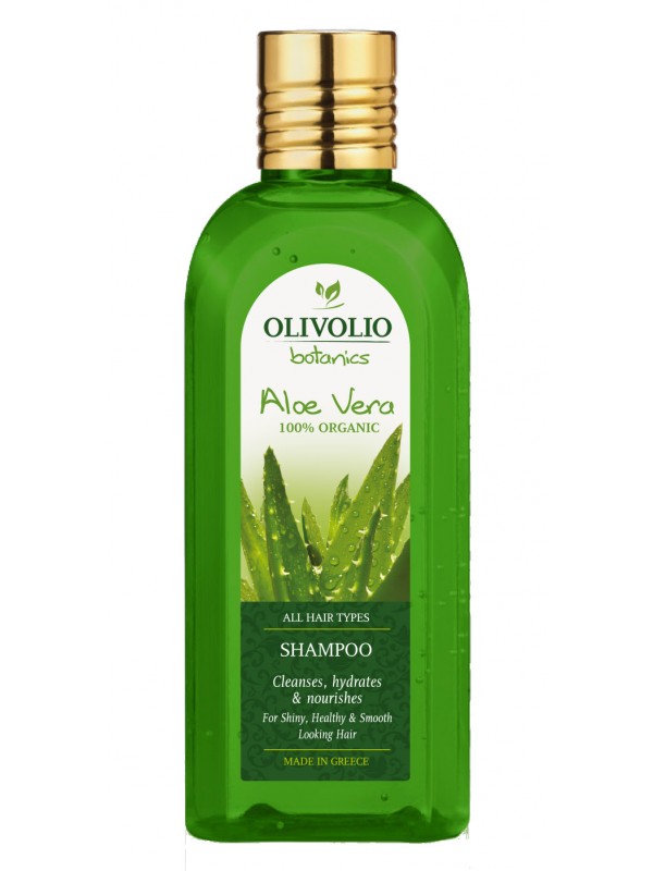 Olivolio Aloe Vera Shampoo All Hair Types 200 ml1
