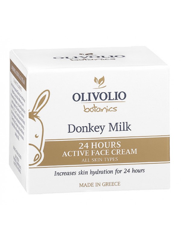 Olivolio Donkey Milk 24 Hours Active Face Cream  50 ml1