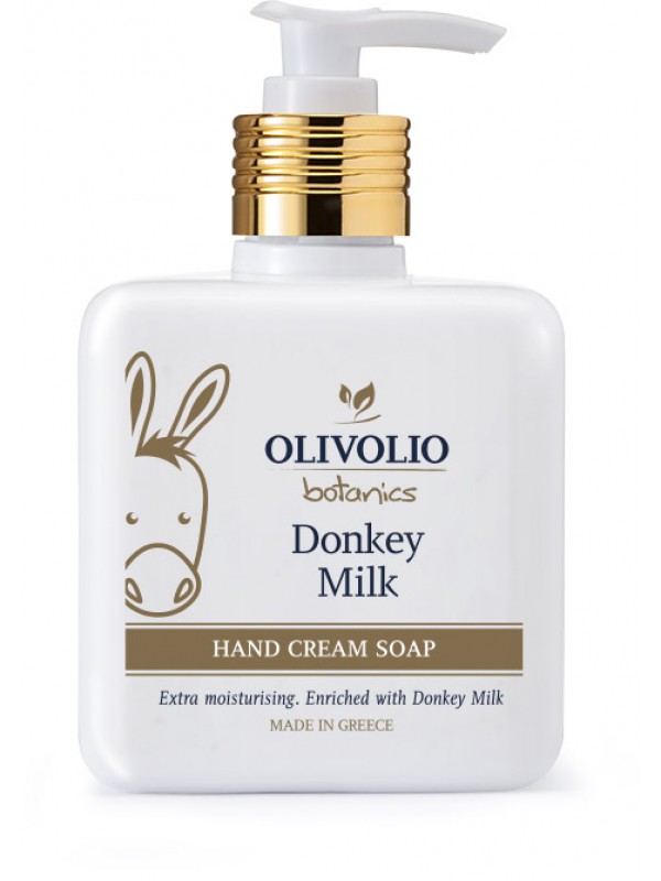 Olivolio Donkey Milk Hand Cream Soap 300 ml1
