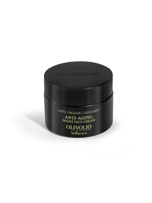 Olivolio Cannabis Oil -CBD- Anti-Aging Night Face Cream 50 ml2