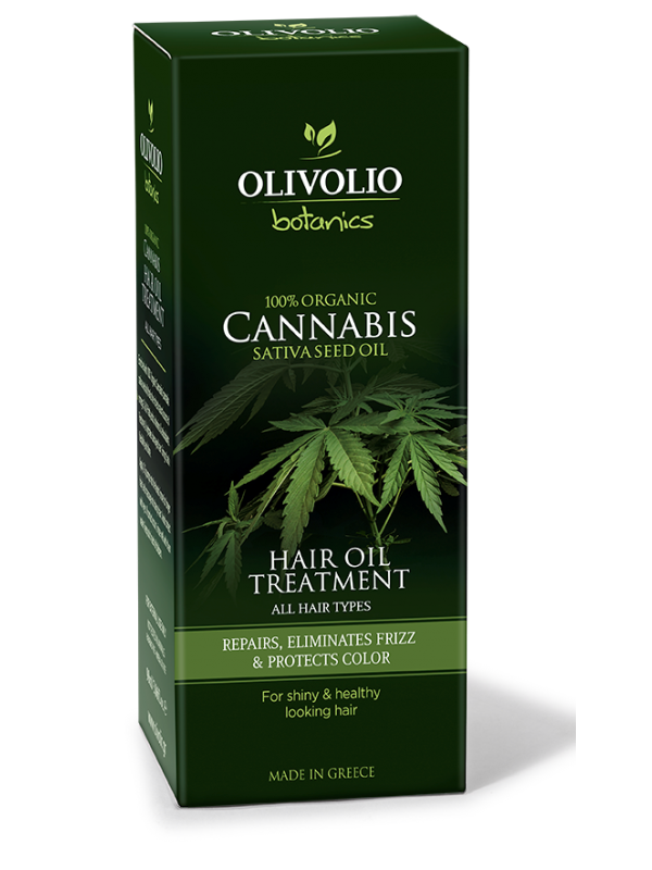 Olivolio Cannabis Oil -CBD- Hair Oil Treatment All Hair Types 90 ml1