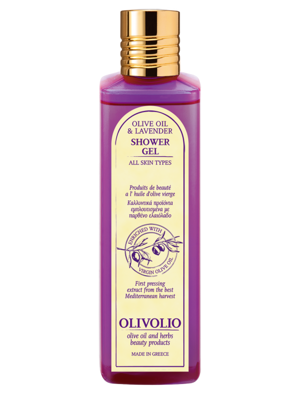 Olivolio Lavender Shower Gel 250 ml1