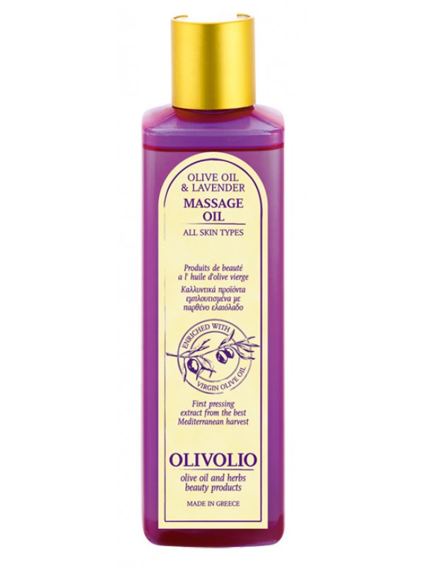 Olivolio Lavender Massage Oil 250 ml1