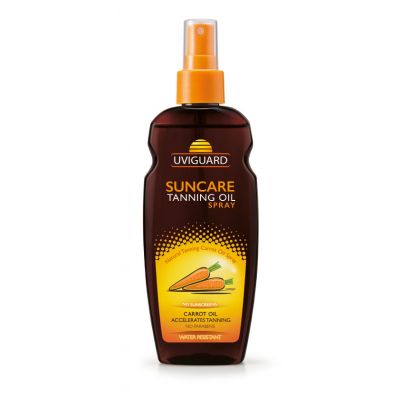 Uviguard Suncare Tanning Carrot Oil Spray  200ml1
