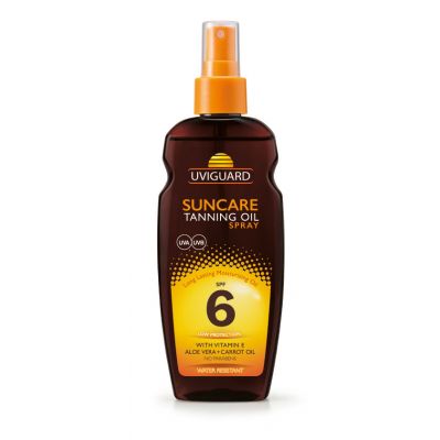 Uviguard Suncare Tanning Oil Spray SPF6  200ml1