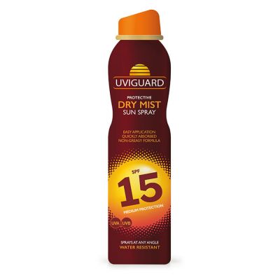 Uviguard Suncare Protective Dry Mist  Spray SPF 15 150ml1